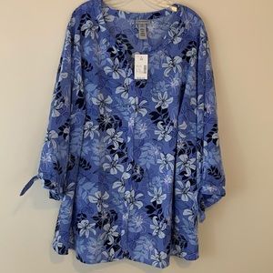 Catherine’s Lavender Floral Blouse